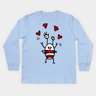 Love Bug Kids Long Sleeve T-Shirt